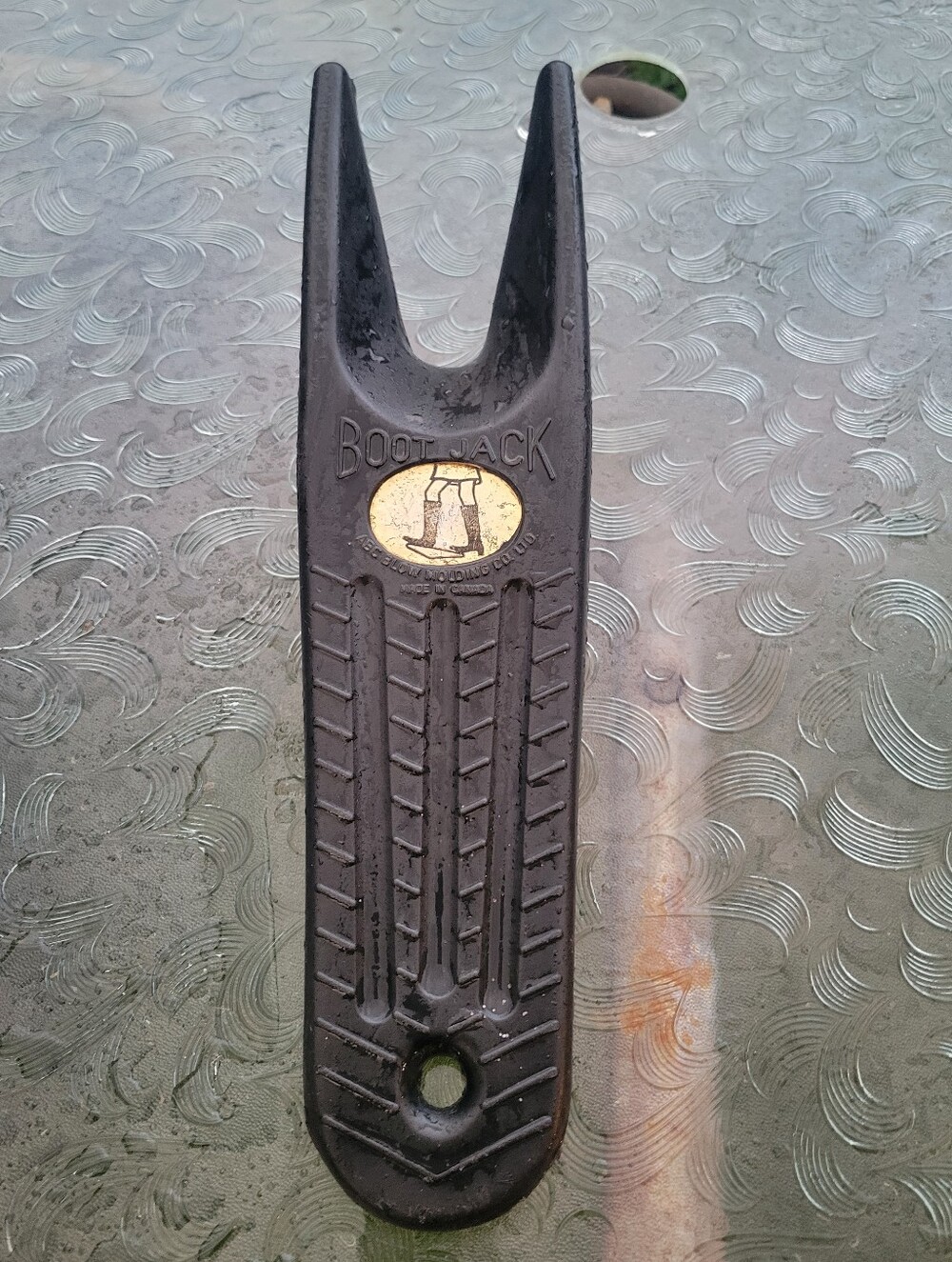 Vintage ABC Blow Molding Co. Ltd. Boot Jack